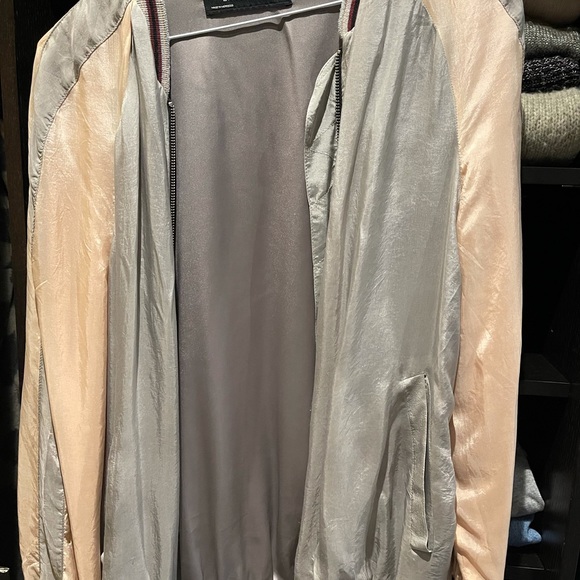 Zara silk bomber size S - Picture 2 of 2